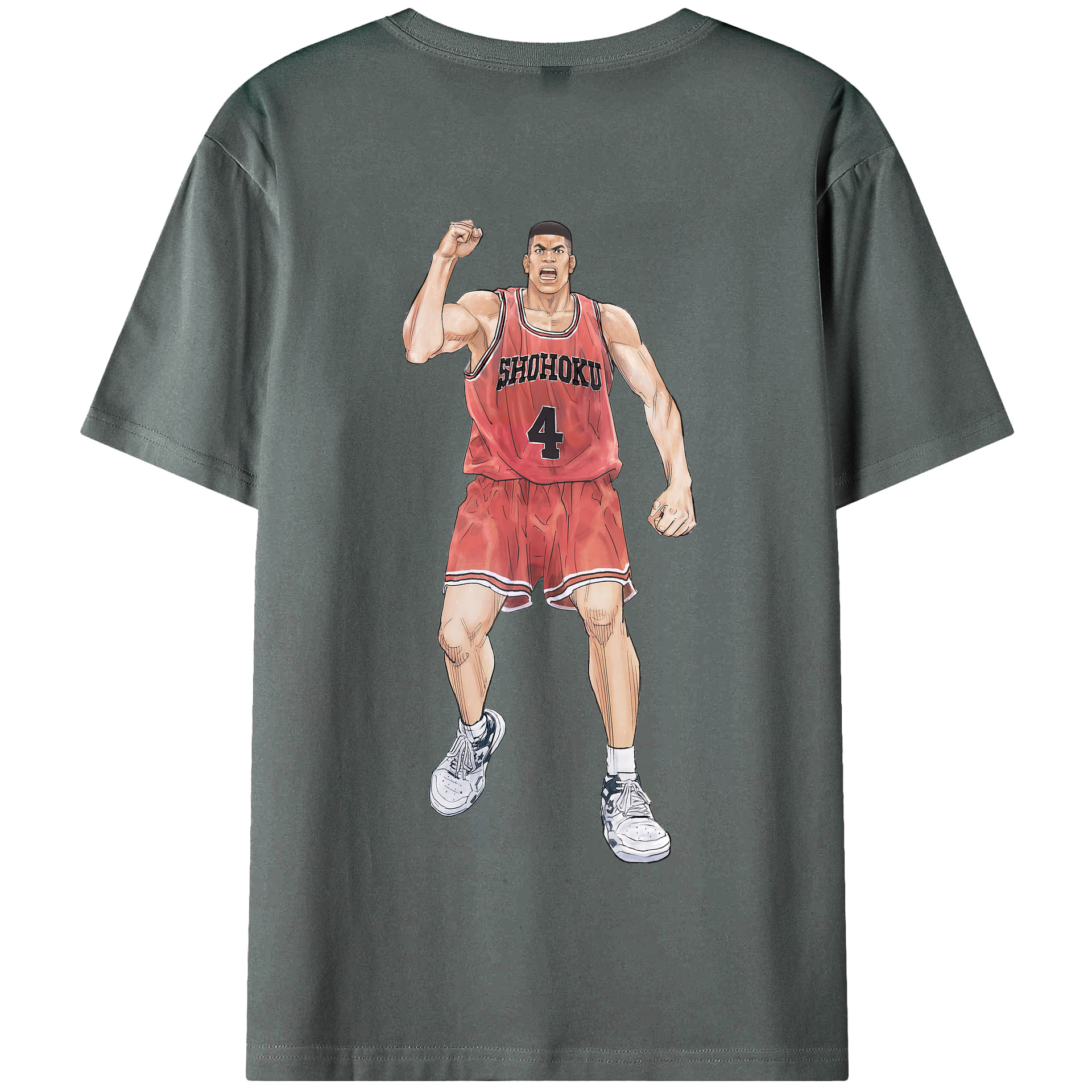 （画像用） SLAM DUNK／スラムダンク 綿100％半袖Tシャツ（背面プリント）
